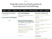 Tablet Screenshot of nashville-psychoanalytic.org
